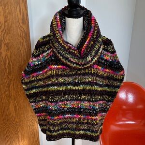 Anthropologie Knit Poncho